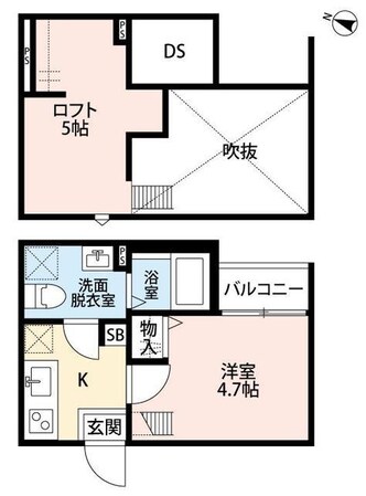 プロストル ミラの物件間取画像